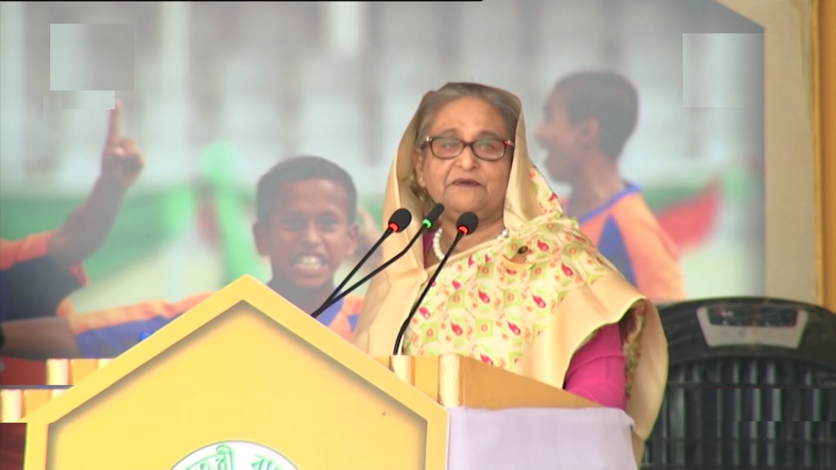 খেলাধুলায় শিশুদের আগ্রহী করতে প্রধানমন্ত্রীর আহ্বান