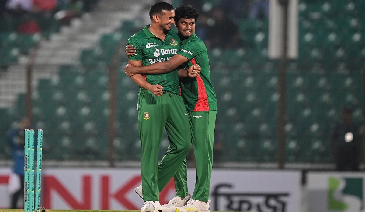 তাসকিন-তাণ্ডবে বৃষ্টি আইনে বাংলাদেশের ২২ রানে জয়