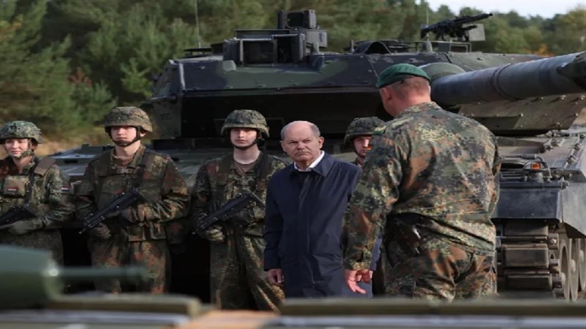 জার্মান ট্যাংকে সামরিক শক্তি বাড়লো ইউক্রেনের