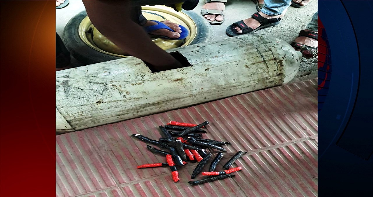 প্রাইভেটকারের গ্যাস সিলিন্ডারের ভেতরে ইয়াবা, গ্রেফতার ৬