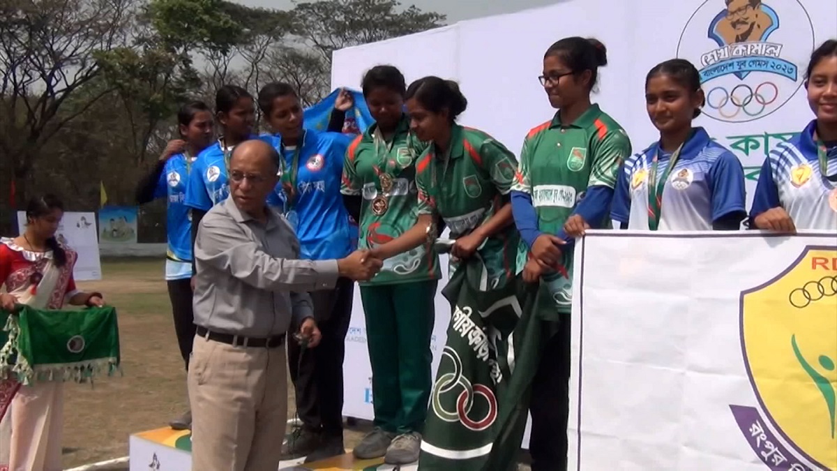 যুব গেমসের ষষ্ঠ দিন শেষে পদক তালিকার শীর্ষে ঢাকা বিভাগ
