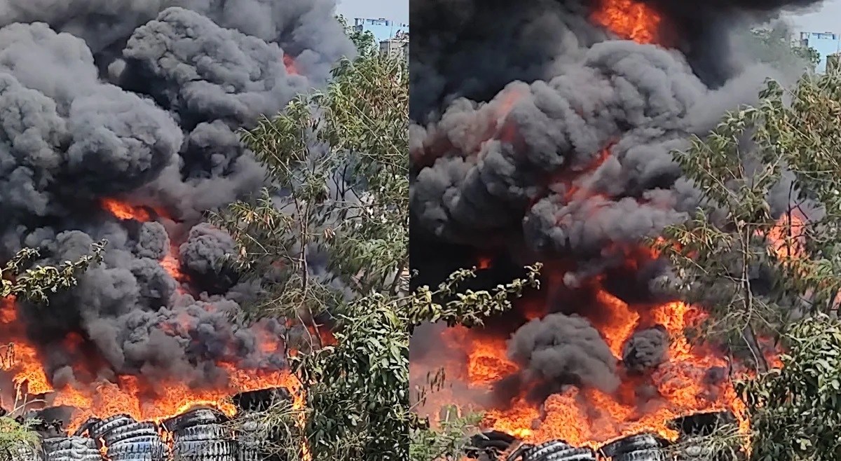 ১০টি ইউনিটের চেষ্টায় নিয়ন্ত্রণে চট্টগ্রামের আগুন, সাময়িকভাবে বন্ধ রেল যোগাযোগ