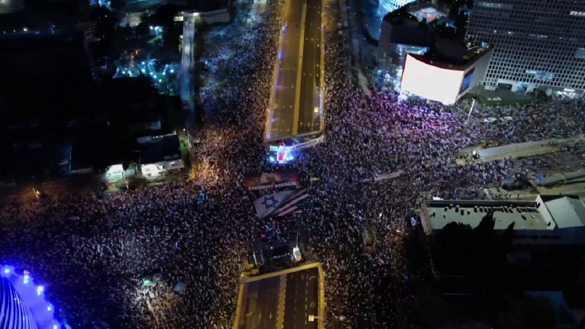 ‘বিচার বিভাগীয় সংস্কার’ প্রস্তাব বাতিলের দাবিতে ফের উত্তাল ইসরায়েল