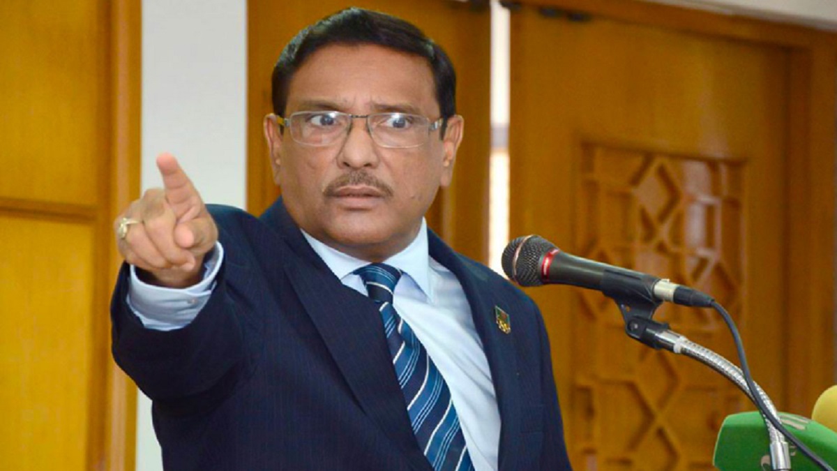 দেশে এখন আগুন নিয়ে নাশকতা করছে বিএনপি: ওবায়দুল কাদের