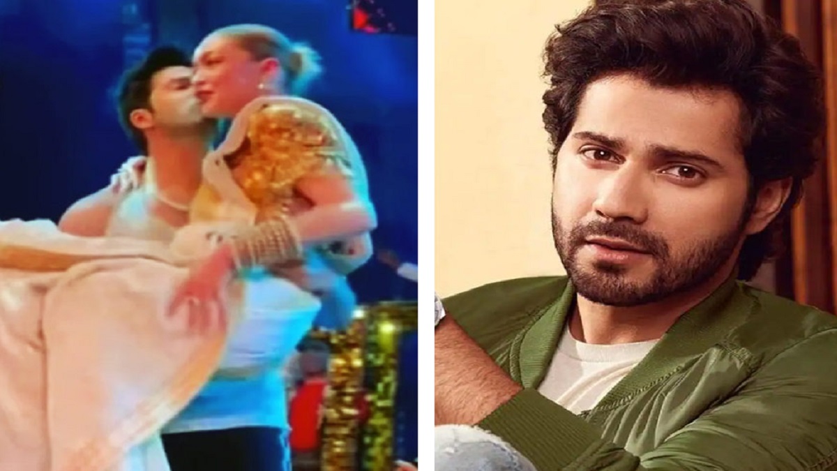 জিজি হাদিদকে হঠাৎ কোলে তুলে চুম্বন, তুমুল বিতর্কে বরুণ ধাওয়ান (ভিডিও)