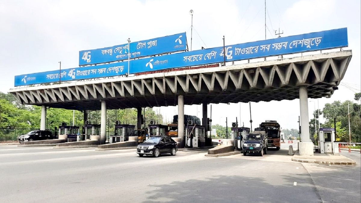 বঙ্গবন্ধু সেতুতে পরিবহন পারাপার হয়েছে ৩৬ হাজার; টোল আদায় পৌনে তিনকোটি