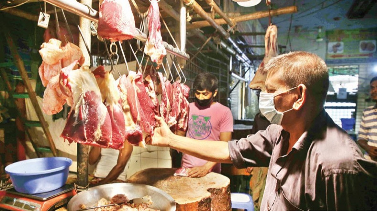এখনও অস্থির মাংসের বাজার