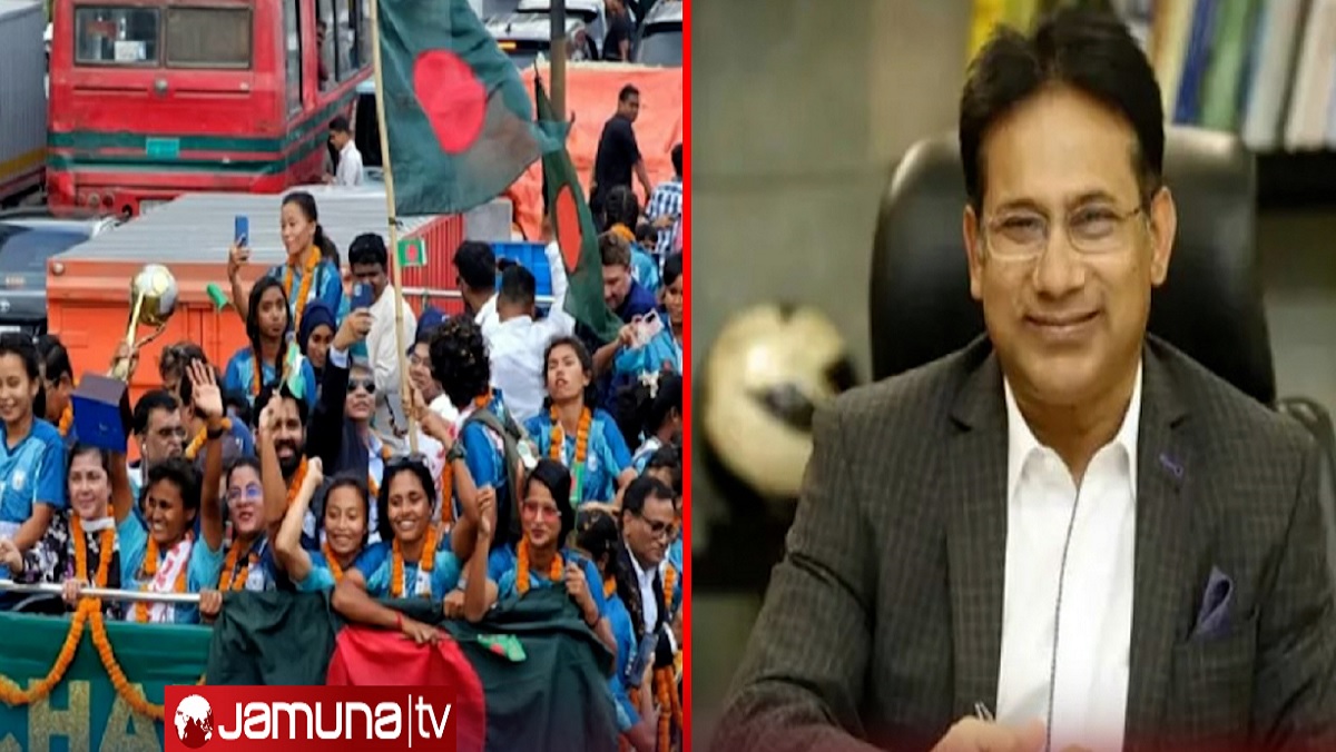 সাফজয়ীদের এখনও টাকা দেননি বাফুফের সিনিয়র সহ-সভাপতি মুর্শেদি