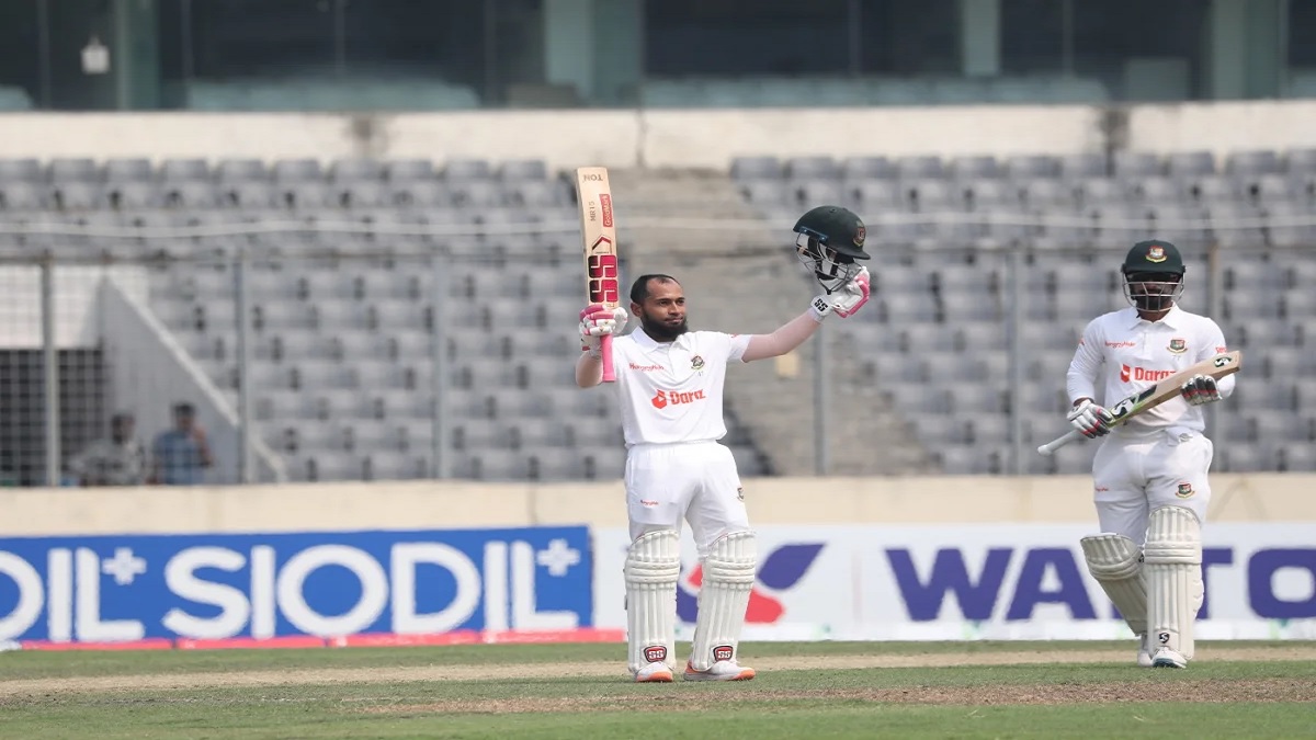 মুশির সেঞ্চুরির পরও ৩৬৯ রানে অলআউট টাইগাররা, ১৫৫ রানের লিড স্বাগতিকদের