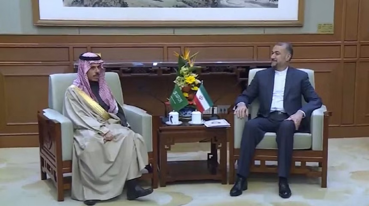 ৭ বছর পর ইরান-সৌদি আরবের পররাষ্ট্রমন্ত্রীর বৈঠক