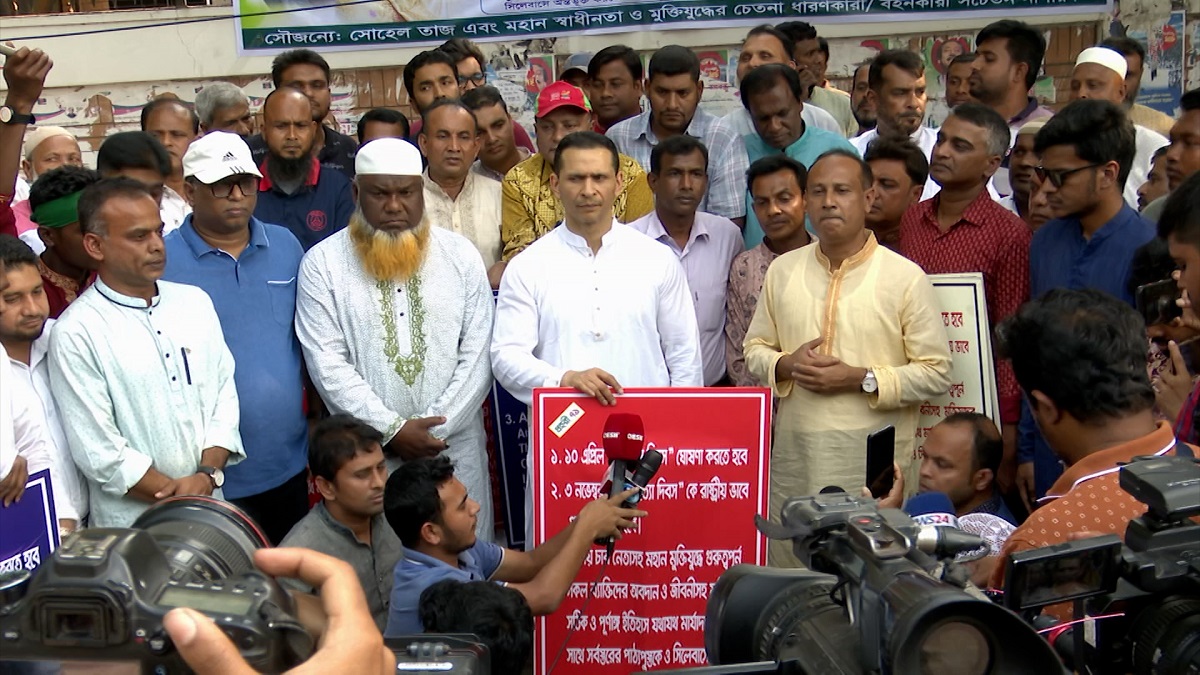 ৩ দফা দাবিতে প্রধানমন্ত্রীকে স্মারকলিপি দিলেন সোহেল তাজ