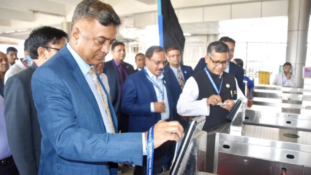 শাহজালালে যাত্রীসেবা সহজে দুই অ্যাপ চালু