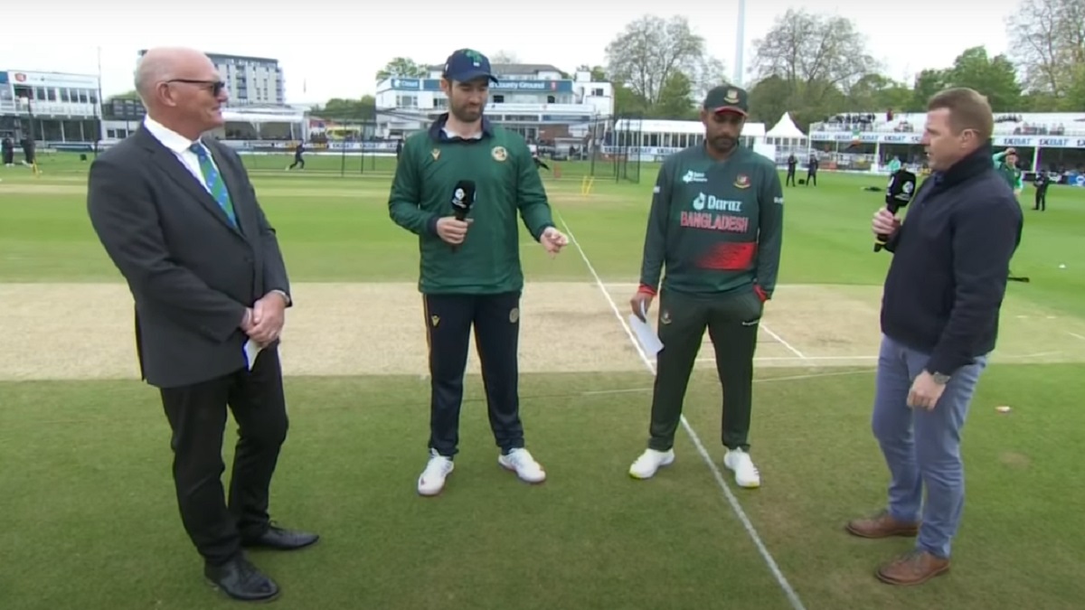 টসে হেরে ব্যাটিংয়ে বাংলাদেশ; রনি ও মৃত্যুঞ্জয়ের অভিষেক