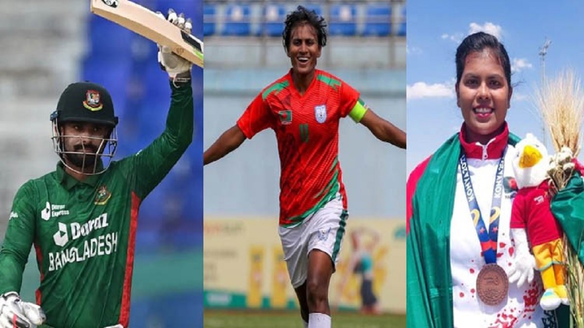 বিএসপিএ বর্ষসেরার তালিকায় লিটন, সাবিনা ও নাসরিন