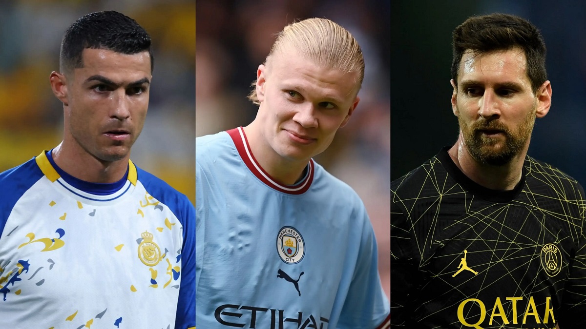 রোনালদোর ডান পা নাকি মেসির বাঁ পা; যেটি বেছে নিলেন হাল্যান্ড