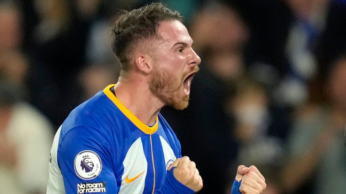 শেষ মুহূর্তে ম্যাক অ্যালিস্টারের গোলে কুপোকাত ম্যান ইউনাইটেড