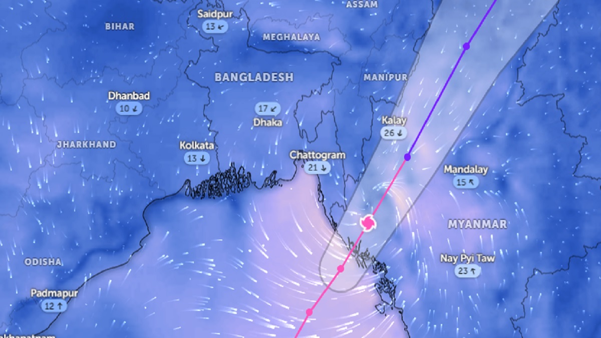মূল কেন্দ্র মিয়ানমারের দিকে, বাংলাদেশ অংশে দুর্বল মোখা: আবহাওয়া অফিস