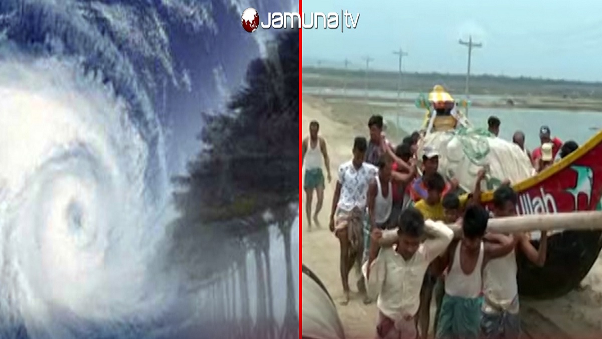 উপকূলে পৌঁছেছে ‘মোখা’র খবর, ডাঙায় ফিরেছে জেলেরা