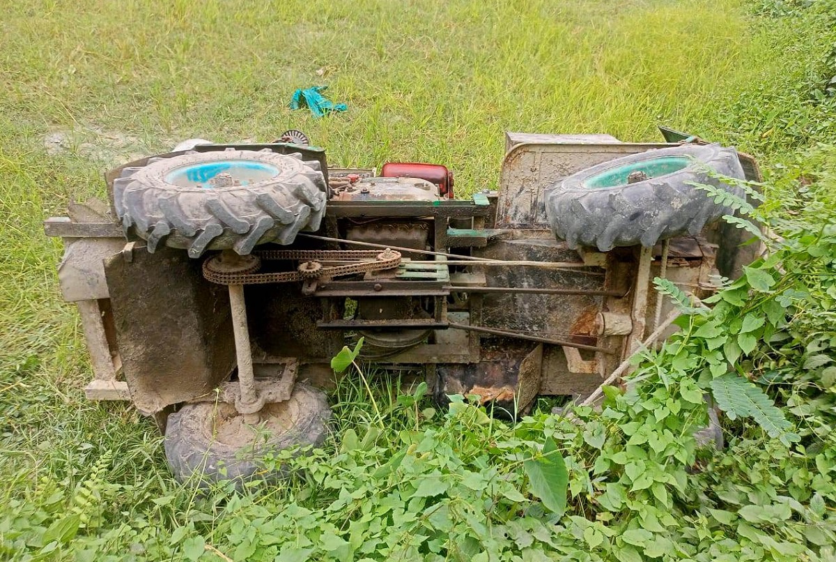 নোয়াখালীতে পাওয়ার টিলার চাপায় শিশুর মৃত্যু