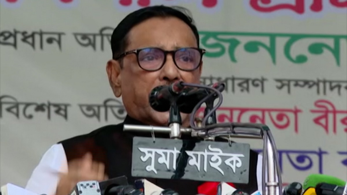 সব উপনির্বাচনে স্বতন্ত্র নামে বিএনপির ঘোমটা পরা প্রার্থী থাকে: কাদের