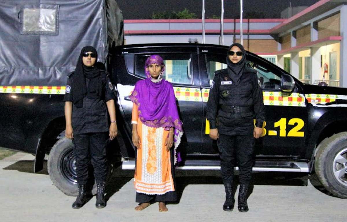 ২৮ লাখ টাকার হেরোইনসহ নারী মাদক ব্যবসায়ী গ্রেফতার