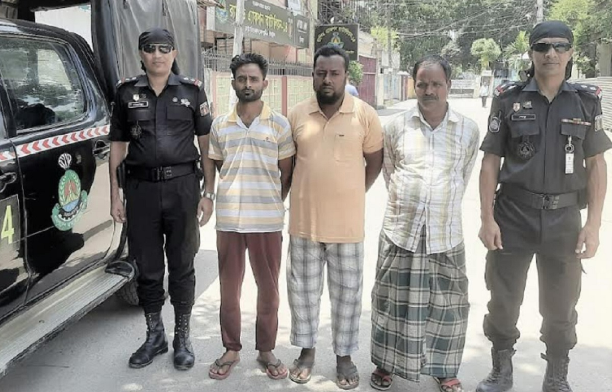 জমি নিয়ে বিরোধে চাচাতো ভাইকে বিষ খাইয়ে হত্যা, গ্রেফতার ৩