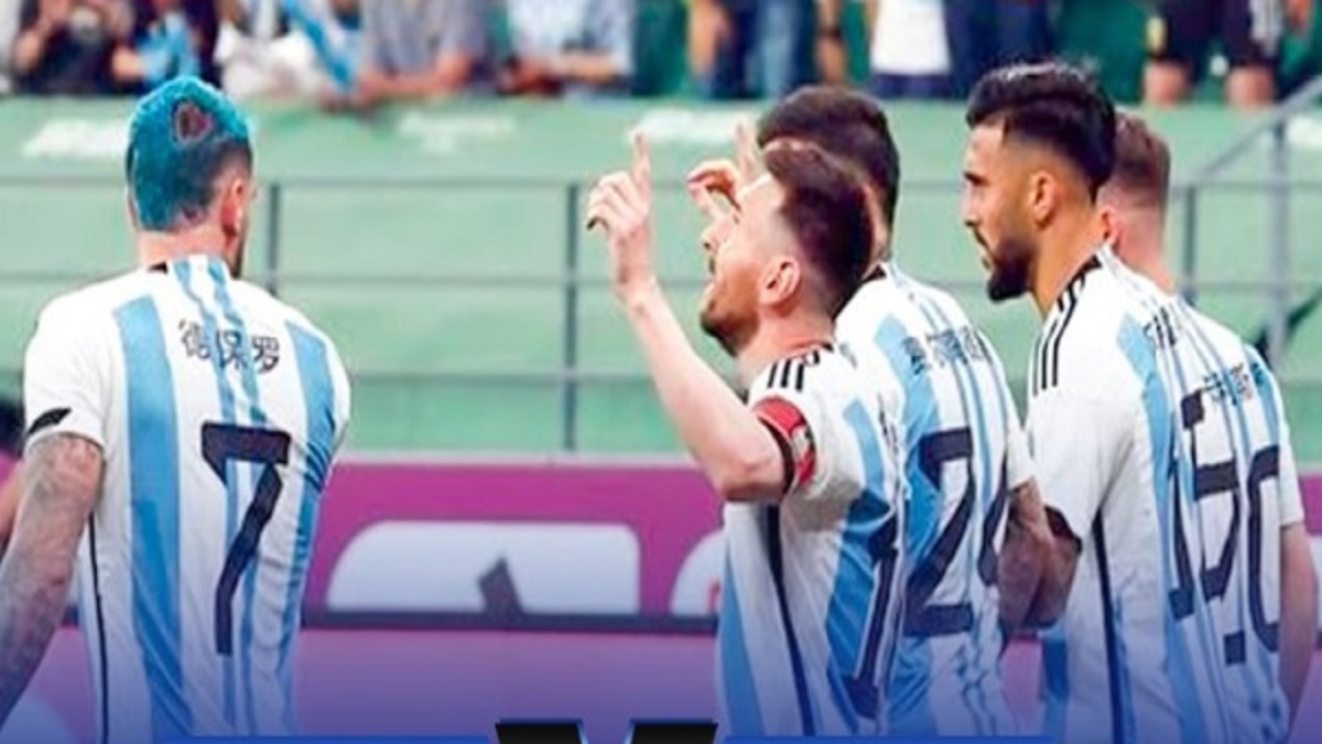 পেজ্জেলার গোলে ২-০ ব্যবধানে এগিয়ে আর্জেন্টিনা