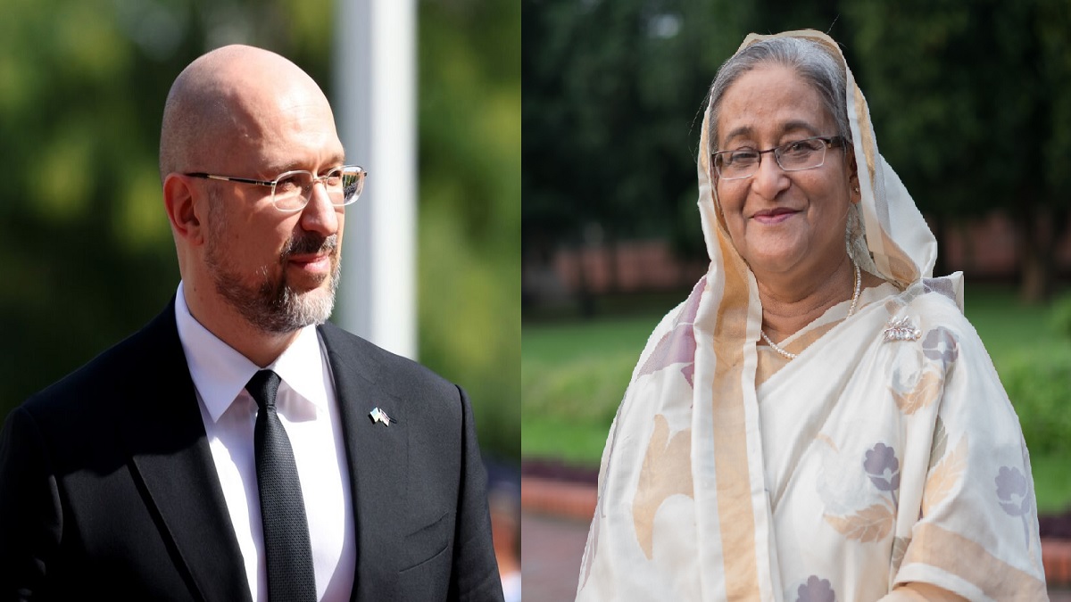 প্রধানমন্ত্রী শেখ হাসিনার সঙ্গে ইউক্রেনের প্রধানমন্ত্রীর ফোনালাপ