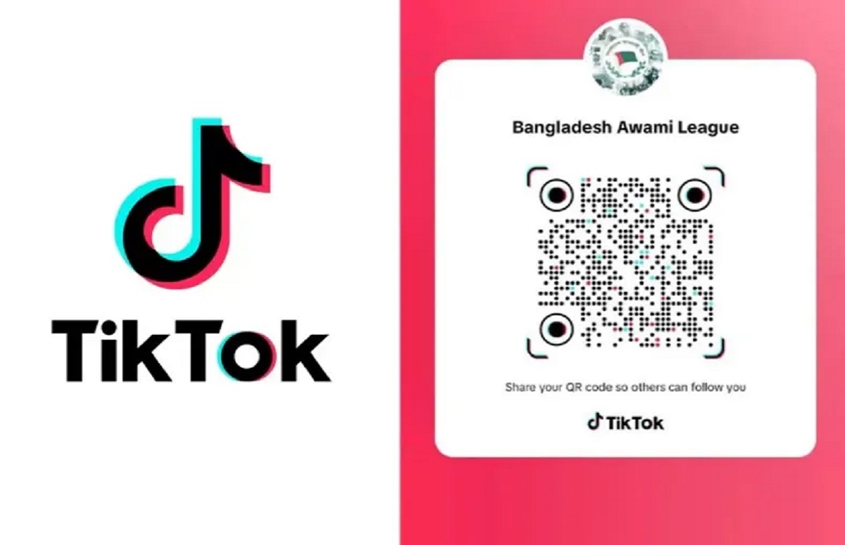 টিকটকে অ্যাকাউন্ট খুলেছে আ. লীগ, ফলো করার আহ্বান