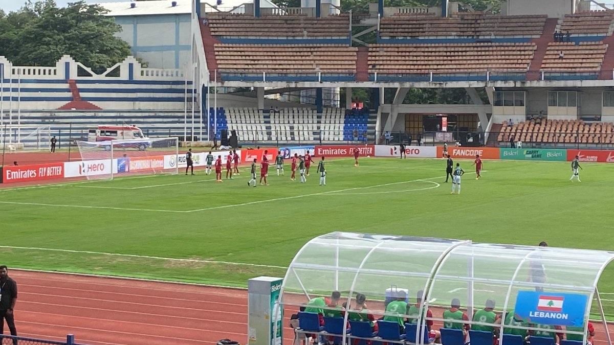 প্রথমার্ধে লেবাননকে রুখে দিলো বাংলাদেশ