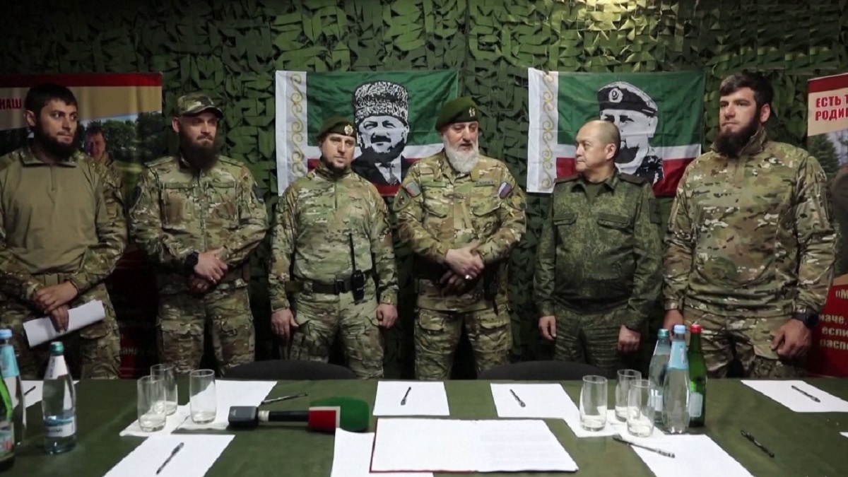 রুশ প্রতিরক্ষা মন্ত্রণালয়ের সাথে চেচেন যোদ্ধাদের চুক্তি