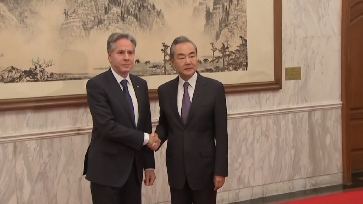 চীনের শীর্ষ কূটনীতিকের সঙ্গে ব্লিনকেনের বৈঠক