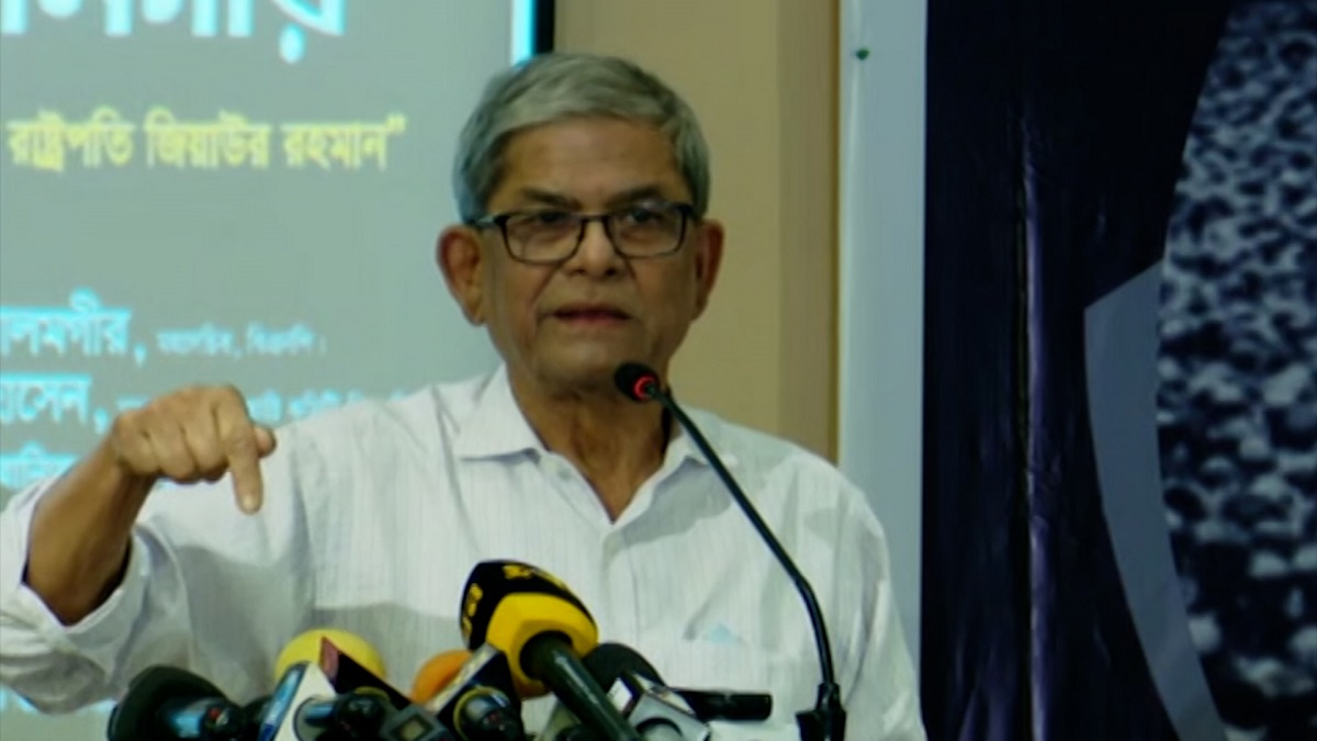 মার্কিন ভিসানীতি দেশের জন্য লজ্জাকর: মির্জা ফখরুল