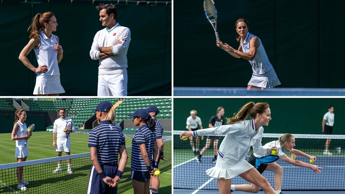 ফেড ও কেটের সাথে সাক্ষাৎ, উইম্বলডনের বল বয়-গার্লদের উচ্ছ্বাস