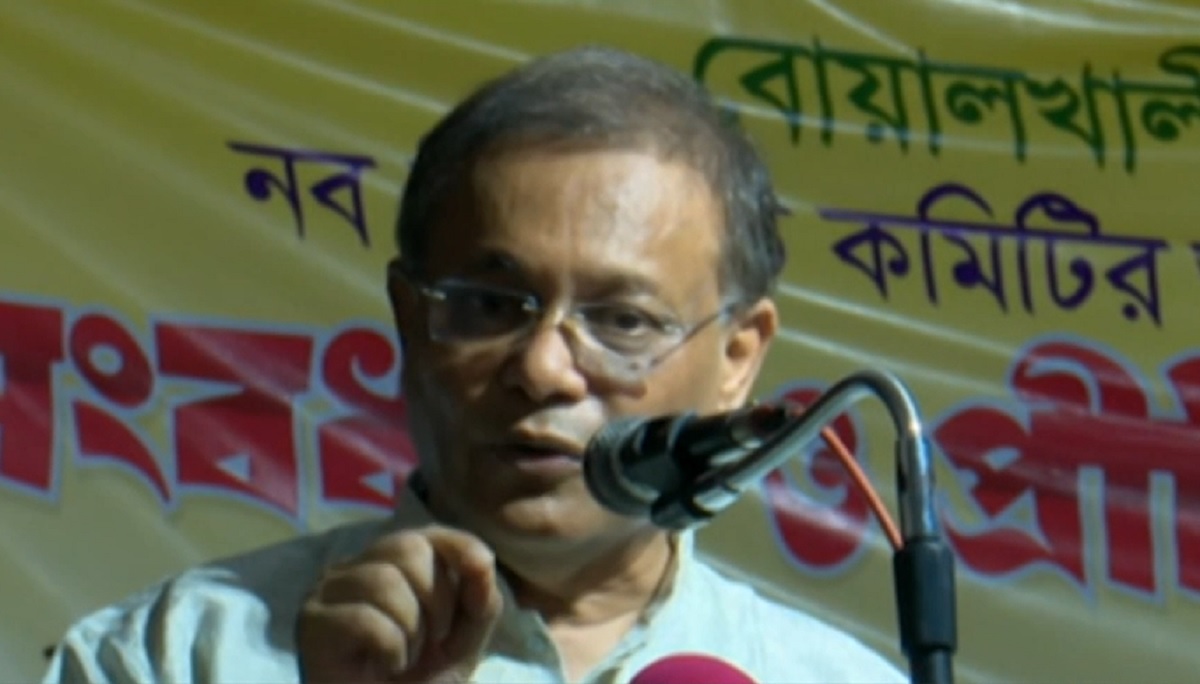 বিএনপির সাথে সংলাপের কোনো প্রয়োজনীয়তা নেই: তথ্যমন্ত্রী