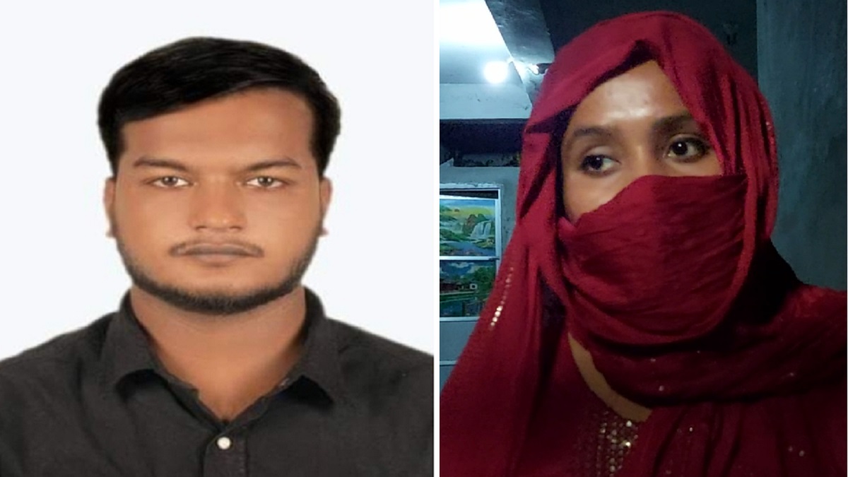 স্ত্রী হিসেবে স্বীকৃতির দাবিতে ইউপি সদস্যের বাড়িতে তরুণীর অবস্থান