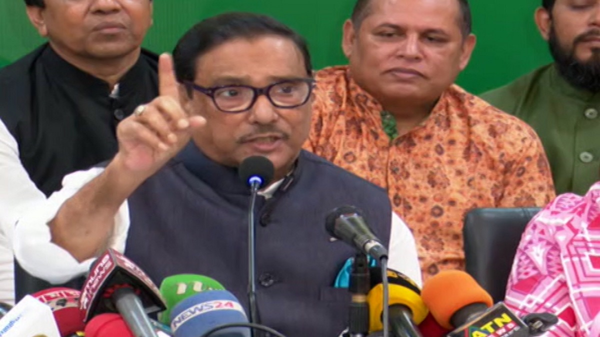 জাতীয় নির্বাচন নিয়ে দেশে-বিদেশে খেলা হচ্ছে: কাদের