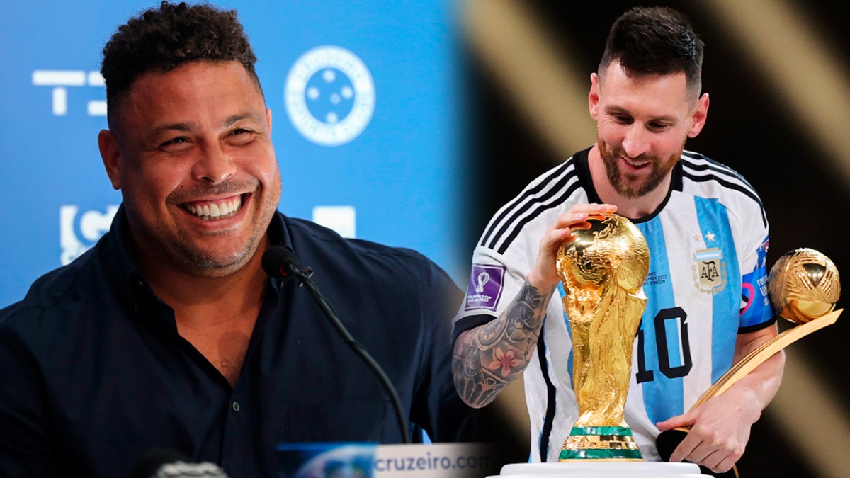 মেসির হাতেই ব্যালন ডি’অর দেখতে চান রোনালদো