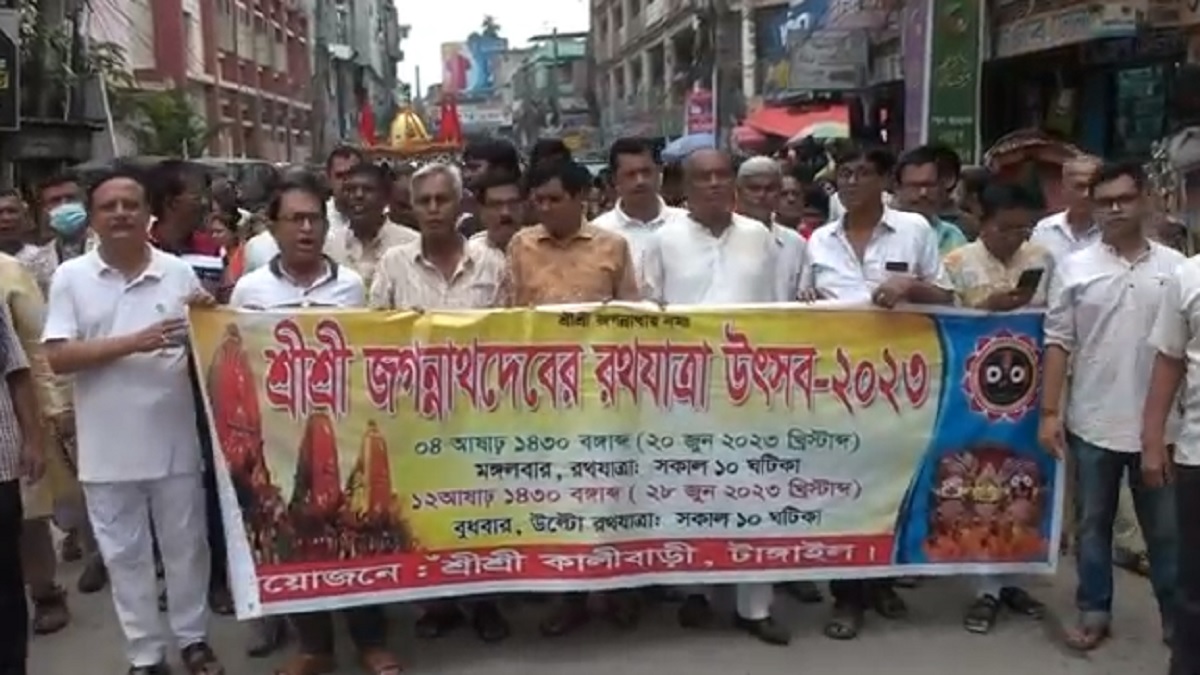 টাঙ্গাইলে ৯ দিনব্যাপী রথযাত্রা উৎসব শুরু