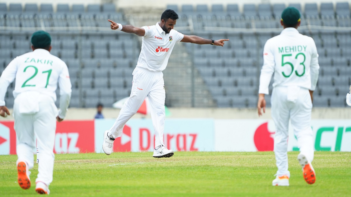 এবাদতের বিধ্বংসী বোলিংয়ে ফলোঅনের শঙ্কায় আফগানিস্তান