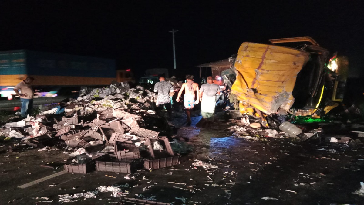 ভাঙ্গা-ঢাকা এক্সপ্রেস সড়কে দুর্ঘটনায় ট্রাকচালক নিহত, আহত ১