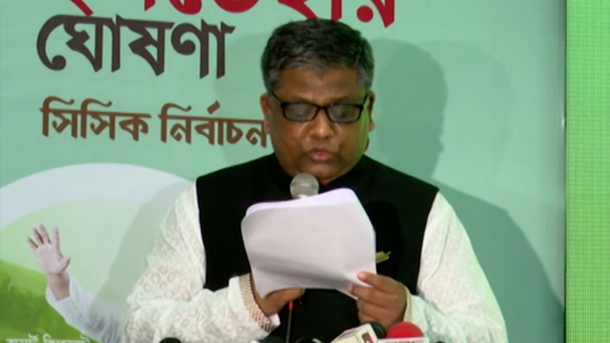 সিলেট সিটি নির্বাচন: ২১ দফা ইশতেহার ঘোষণা আ. লীগ মেয়রপ্রার্থীর