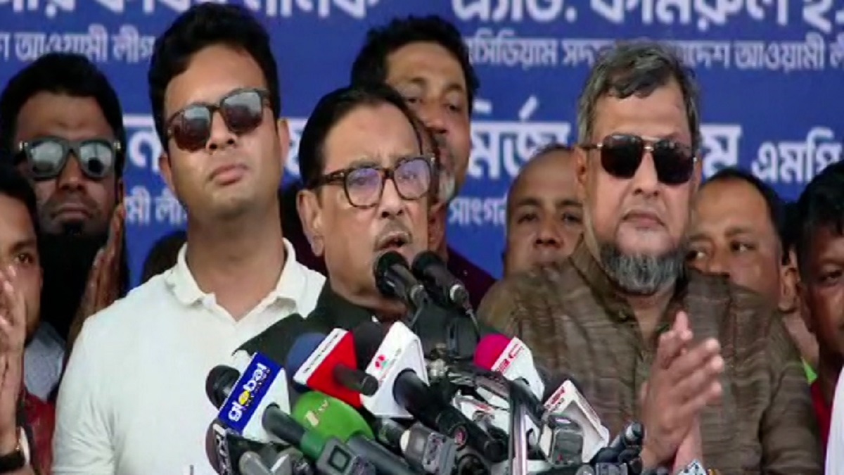 বিএনপির একদফা নয়াপল্টনের কাদাপানিতে আটকে গেছে: ওবায়দুল কাদের