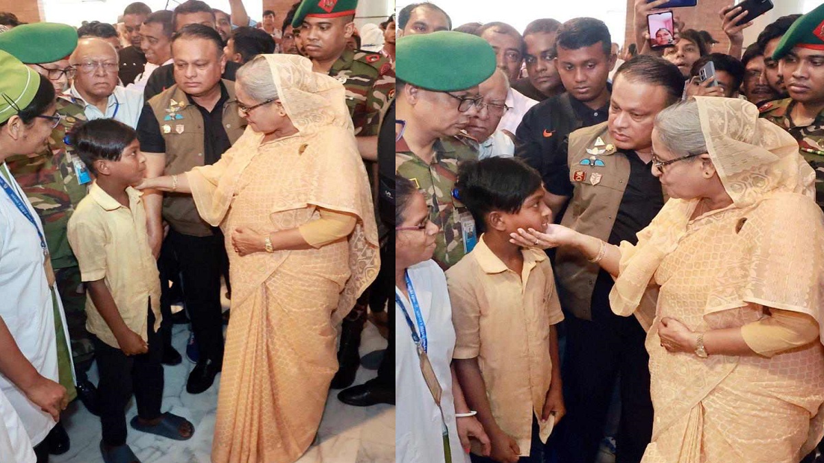 শিশু রাব্বির দায়িত্ব নিলেন প্রধানমন্ত্রী