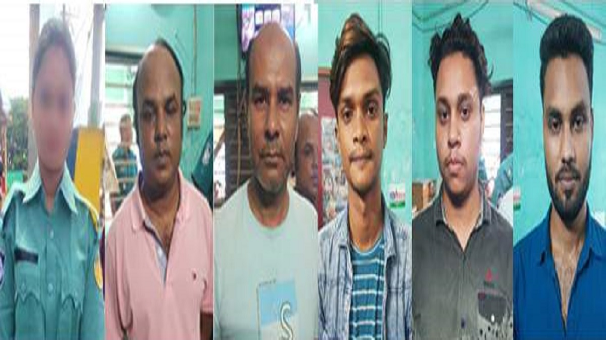 রাজশাহীতে পুলিশের পোশাক পরে টিকটক ভিডিও বানানোর সময় নারীসহ ৬ টিকটকার আটক