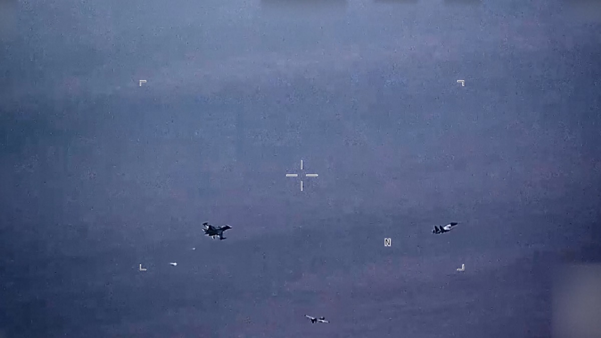 ২৪ ঘণ্টার ব্যবধানে আবারও মার্কিন ড্রোনকে ধাওয়া রাশিয়ার