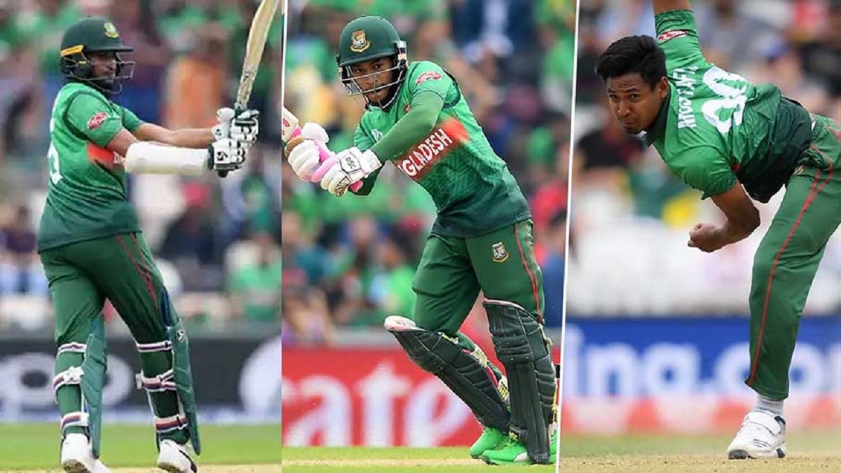 নতুন মাইলফলকের সামনে সাকিব-মুশফিক ও মোস্তাফিজ