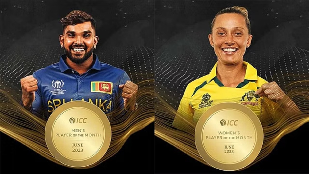 আইসিসির জুন মাসের সেরা ক্রিকেটার হাসারঙ্গা-গার্ডনার