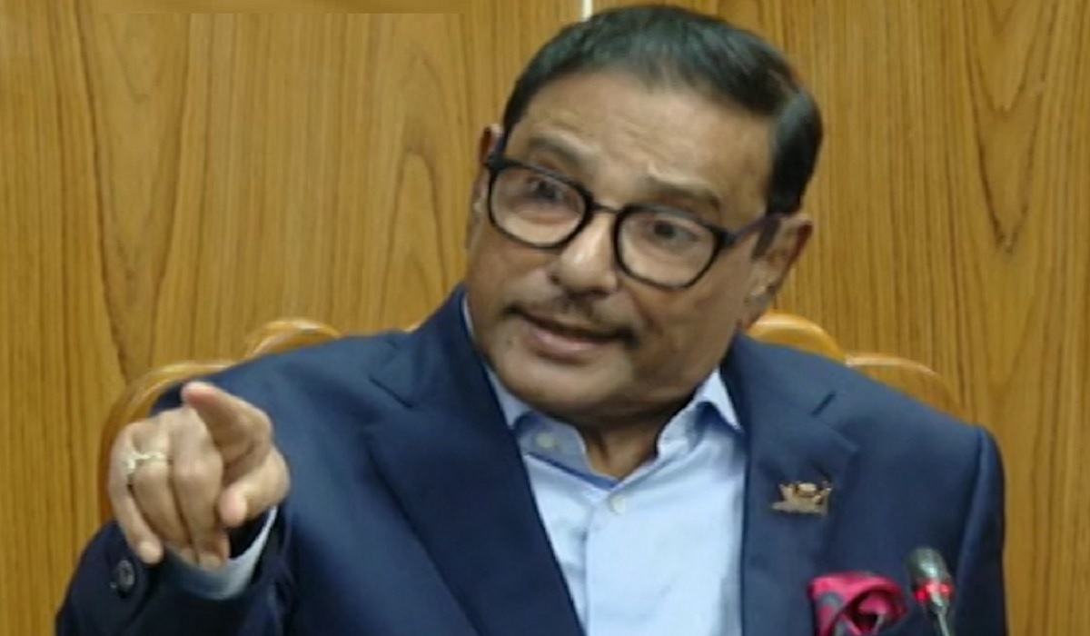 ‘উনি কেন খাইলেন’, গয়েশ্বর প্রসঙ্গে ওবায়দুল কাদের