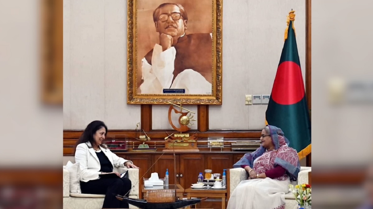 প্রধানমন্ত্রীর সঙ্গে মার্কিন আন্ডার সেক্রেটারি আজরা জেয়ার সাক্ষাৎ